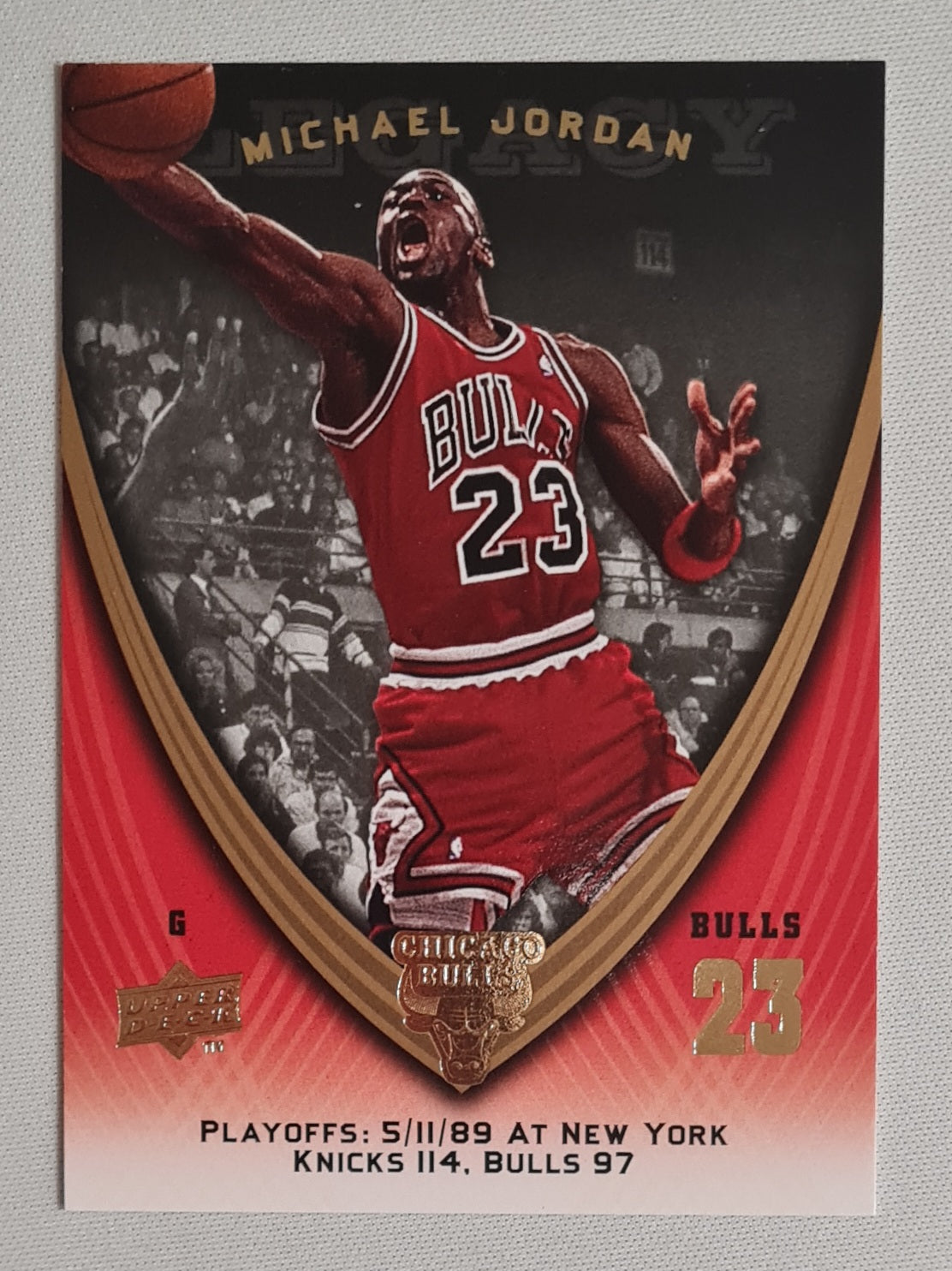 Michael Jordan - 2008/09 Upper Deck Michael Jordan Legacy Set NBA Chicago Bulls #957