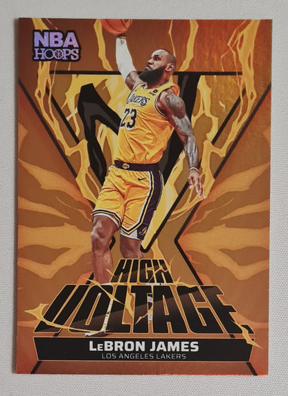 LeBron James - 2024/25 Panini Hoops Basketball NBA Los Angeles Lakers - High Voltage - #25