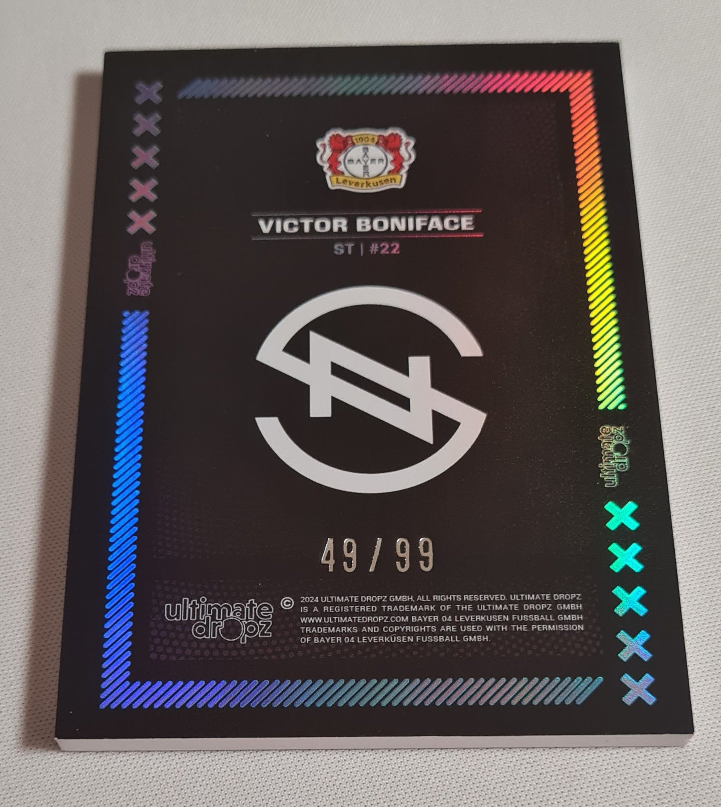 Victor Boniface - 2024 Ultimate Dropz Bayer Leverkusen ST#22 /99