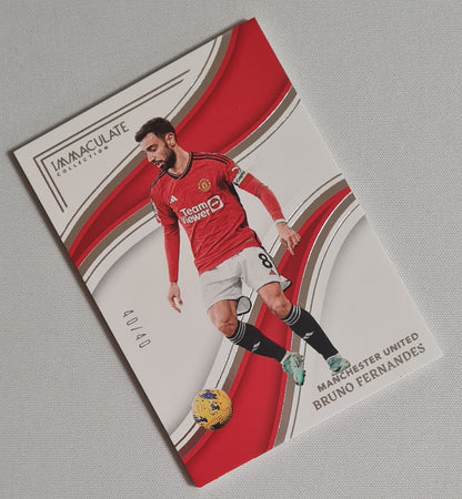 Bruno Fernandes - 2023/24 Panini Immaculate Collection Soccer Manchester United #199 /40
