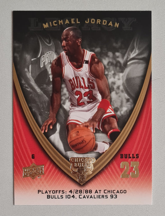 Michael Jordan - 2008/09 Upper Deck Michael Jordan Legacy NBA Chicago Bulls #941