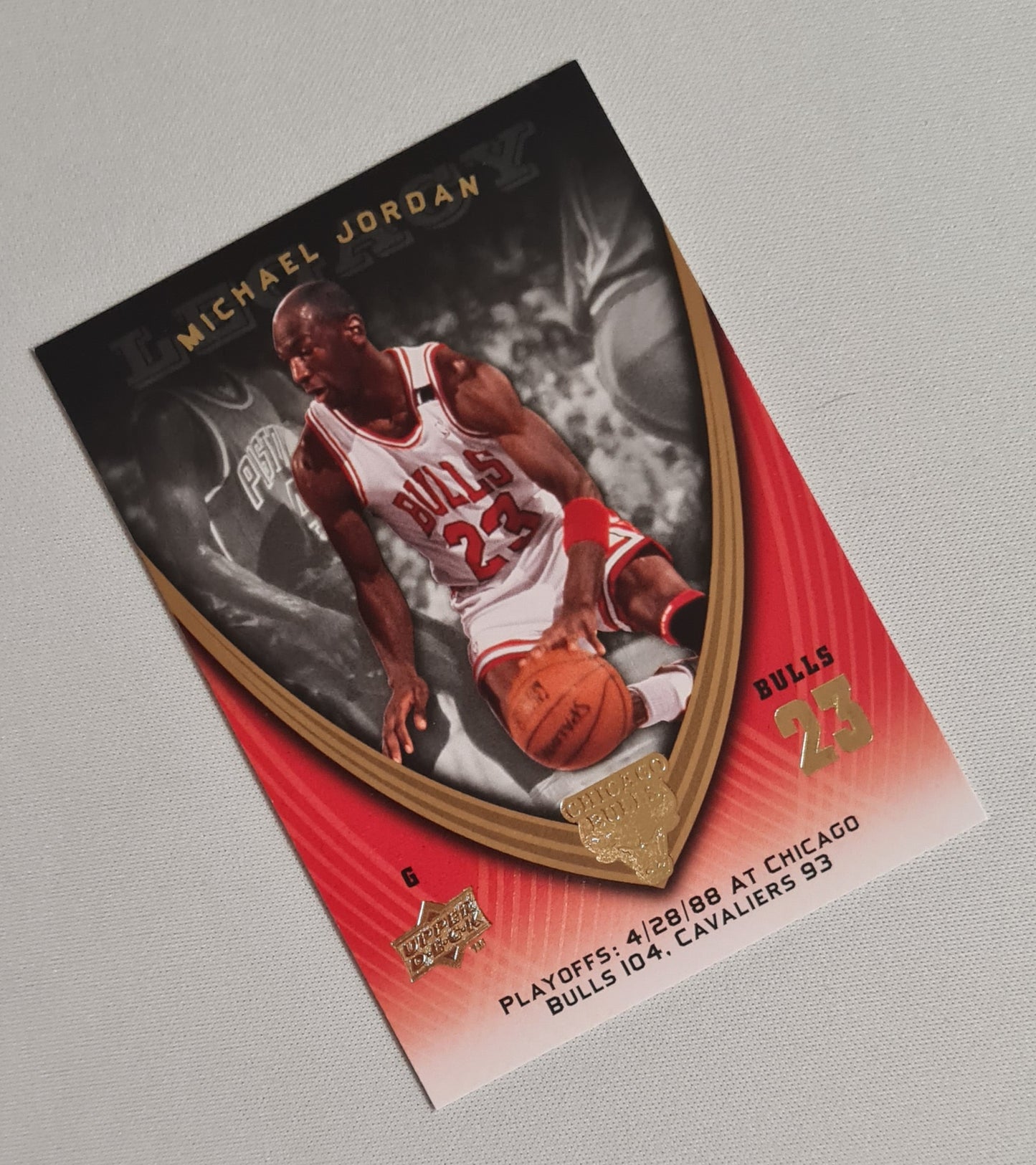 Michael Jordan - 2008/09 Upper Deck Michael Jordan Legacy NBA Chicago Bulls #941