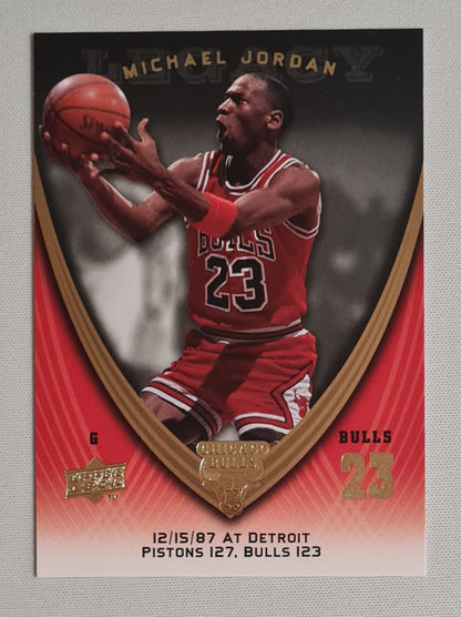 Michael Jordan - 2008/09 Upper Deck Michael Jordan Legacy NBA Chicago Bulls #203