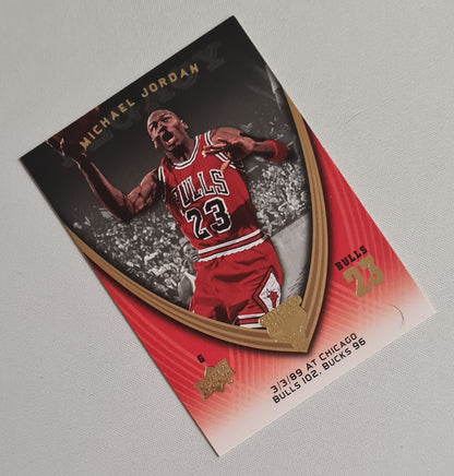 Michael Jordan - 2008/09 Upper Deck Michael Jordan Legacy NBA Chicago Bulls #319