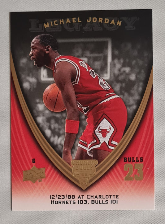 Michael Jordan - 2008/09 Upper Deck Michael Jordan Legacy NBA Chicago Bulls #288