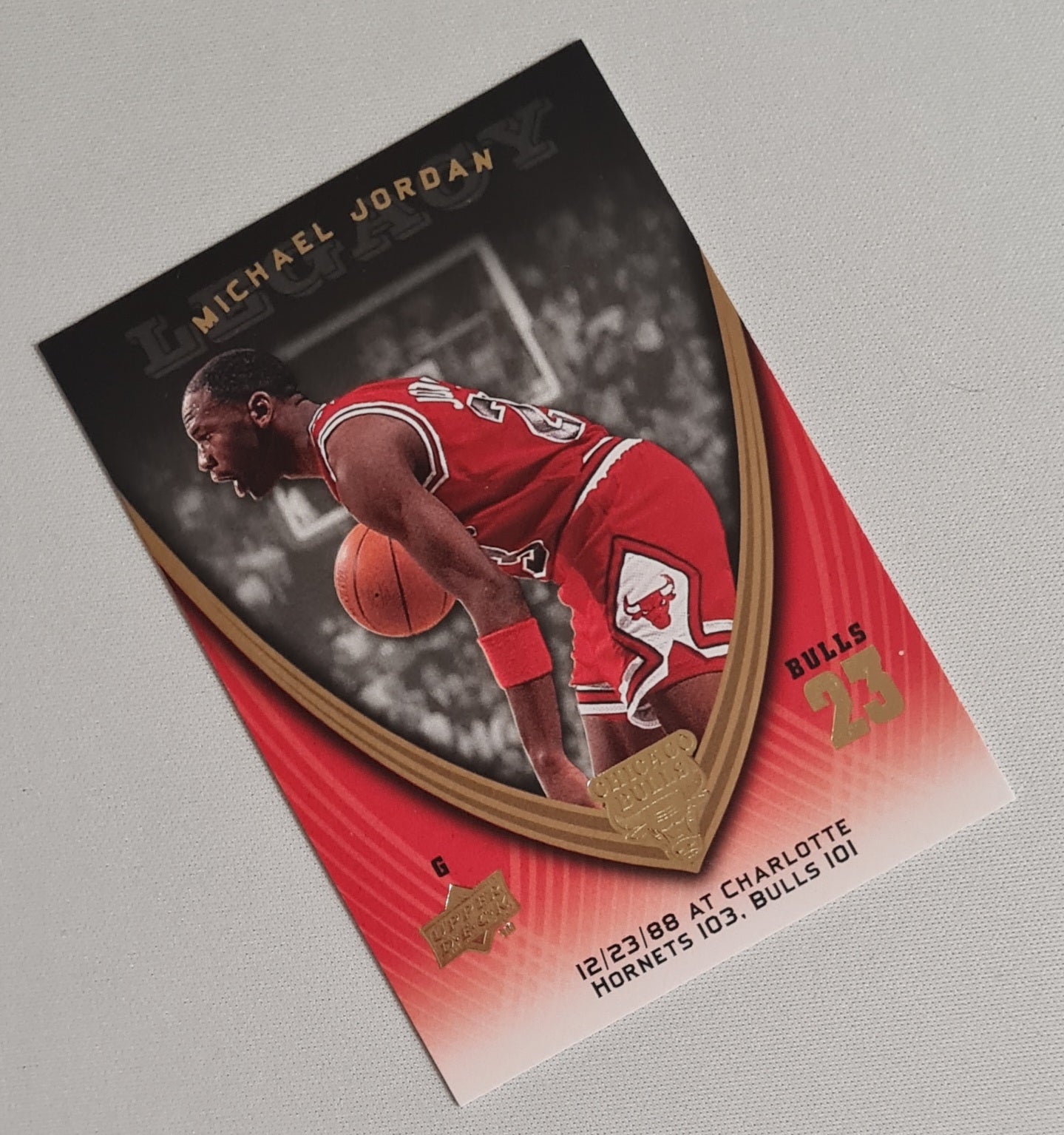Michael Jordan - 2008/09 Upper Deck Michael Jordan Legacy NBA Chicago Bulls #288
