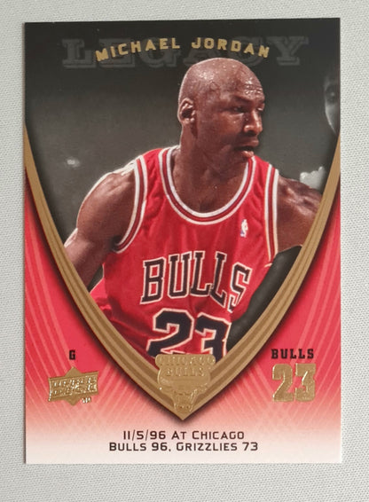 Michael Jordan - 2008/09 Upper Deck Michael Jordan Legacy NBA Chicago Bulls #769