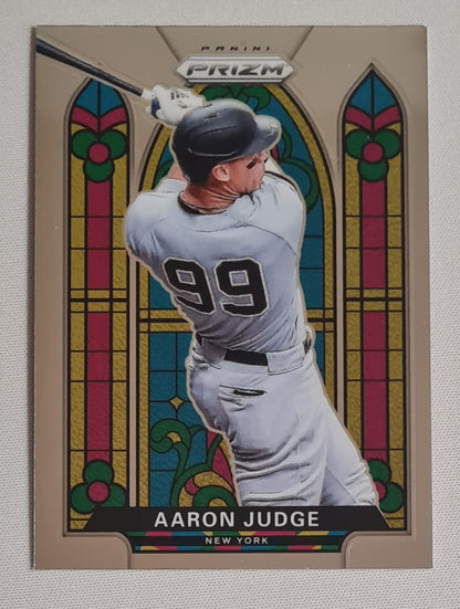 Aaron Judge - 2021 Panini Prizm Baseball MLB New York #SG-5 Stained Glass