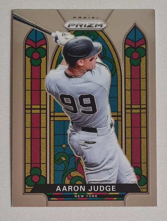 Aaron Judge - 2021 Panini Prizm Baseball MLB New York #SG-5 Stained Glass