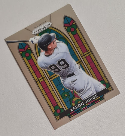 Aaron Judge - 2021 Panini Prizm Baseball MLB New York #SG-5 Stained Glass