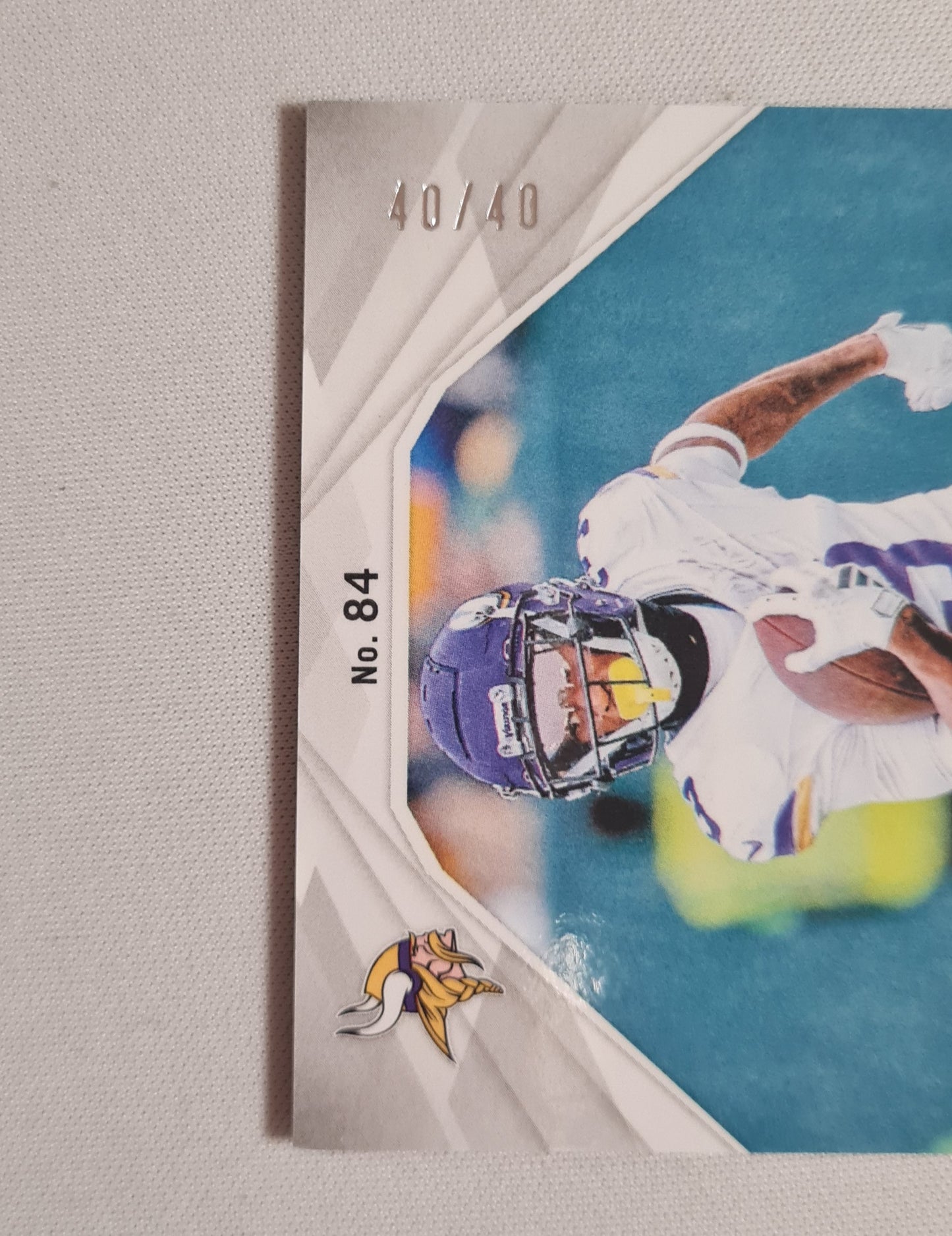 Jordan Addison - 2024 Panini Phoenix Football NFL Minnesota Vikings #84  Pink Fade /40