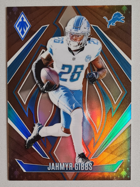 Jahmyr Gibbs - 2024 Panini Phoenix Football NFL Detroit Lions #69 Bronze Phoenix /75