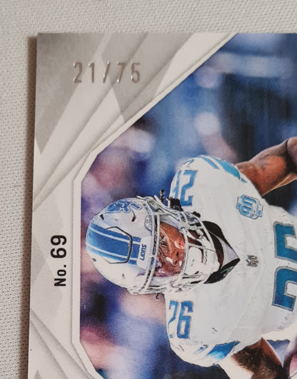 Jahmyr Gibbs - 2024 Panini Phoenix Football NFL Detroit Lions #69 Bronze Phoenix /75