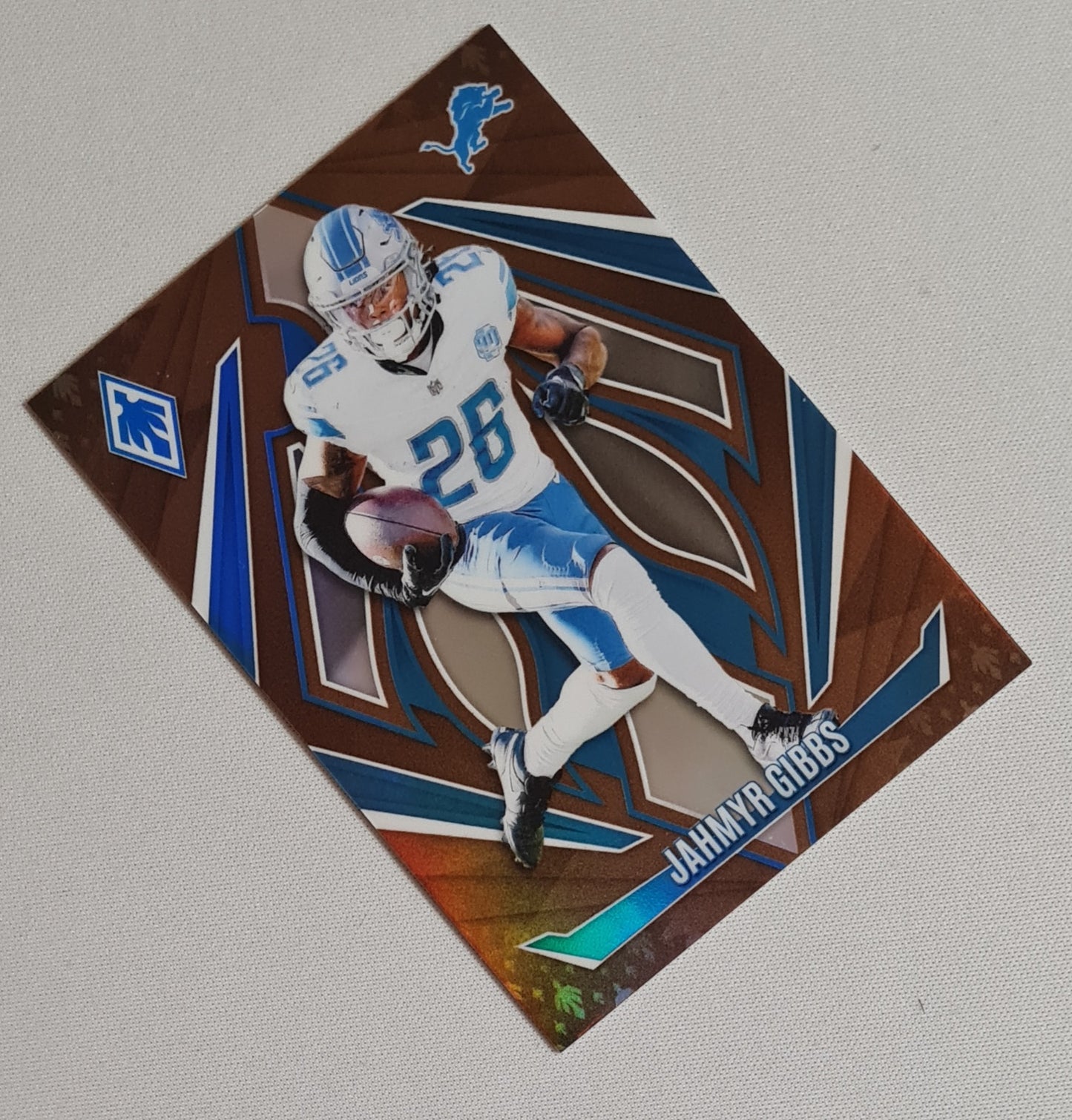 Jahmyr Gibbs - 2024 Panini Phoenix Football NFL Detroit Lions #69 Bronze Phoenix /75