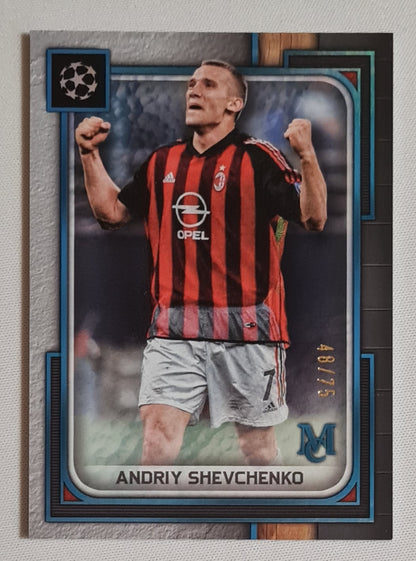 Andriy Shevchenko - 2024 Topps AC Milan (CL) #3 /75