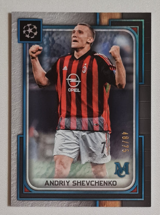 Andriy Shevchenko - 2024 Topps AC Milan (CL) #3 /75