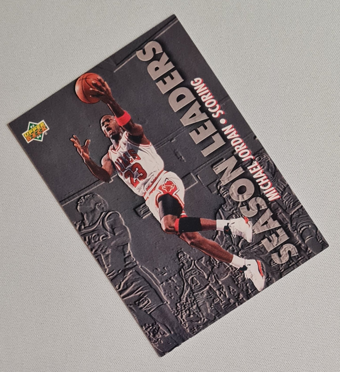 Michael Jordan - 1993 Upper Deck Chicago Bulls Season Leaders #166