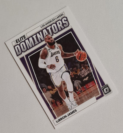 LeBron James - 2022/23 Panini Donruss Optic Basketball NBA LA Lakers Elite Dominators #22