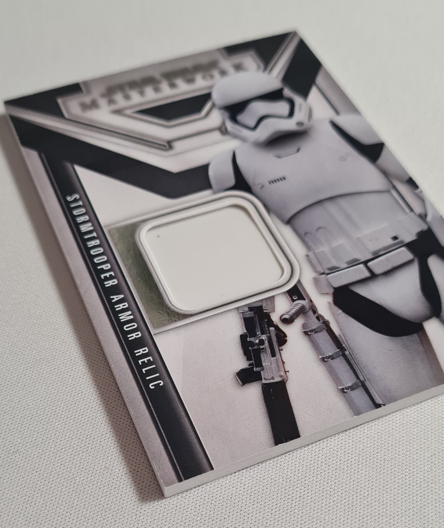 Stormtrooper Armor - 2024 Topps Star Wars Relic Card - Pip Anderson as Stormtrooper #S-3