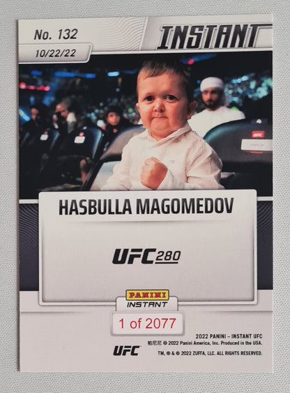 Hasbulla Magomedov - 2022 Panini Instant UFC 280 Instant (RC) #132 /2077