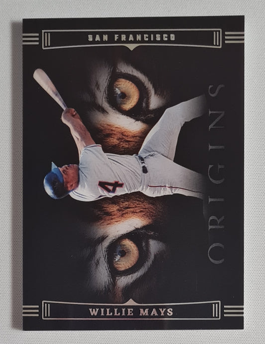 Willie Mays - 2023 Panini Chronicles Origins Baseball MLB San Francisco Giants #TIG-WM Tiger Eyes SSP CASE HIT