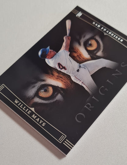 Willie Mays - 2023 Panini Chronicles Origins Baseball MLB San Francisco Giants #TIG-WM Tiger Eyes SSP CASE HIT