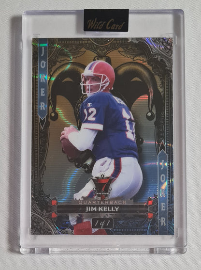 Jim Kelly - 2024 Wild Card - Joker - Football 1/1 NFL Buffalo Bills  #7JW-JK