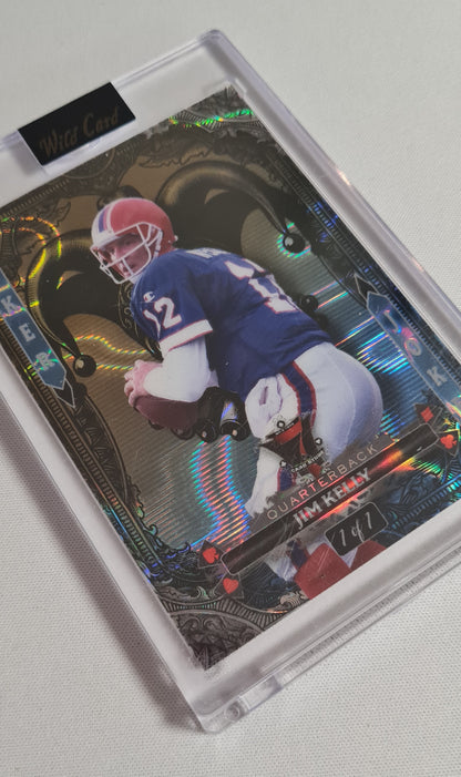 Jim Kelly - 2024 Wild Card - Joker - Football 1/1 NFL Buffalo Bills  #7JW-JK