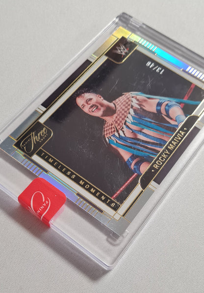 Rocky Maivia - 2024 Panini Three Count WWE Wrestling Timeless Memories #157 /40
