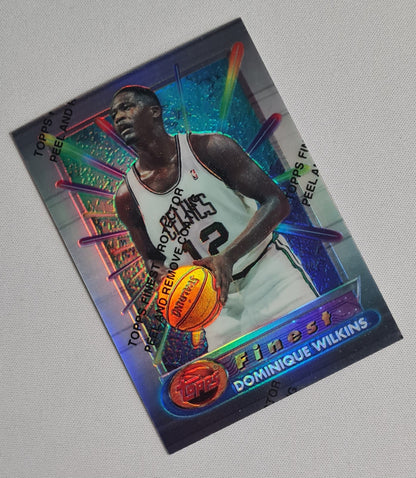 Dominique Wilkins - 1995 Topps Finest  NBA Basketball Boston Celtics #175