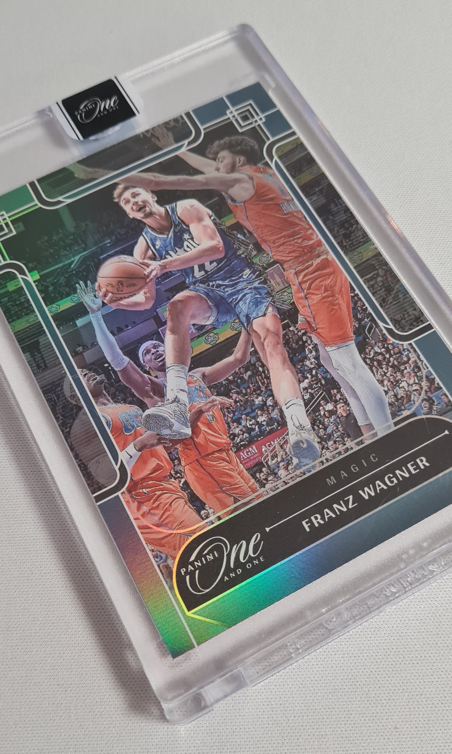 Franz Wagner - 2023/24 Panini One and one Basketball NBA Orlando Magic #63 Refractor /35