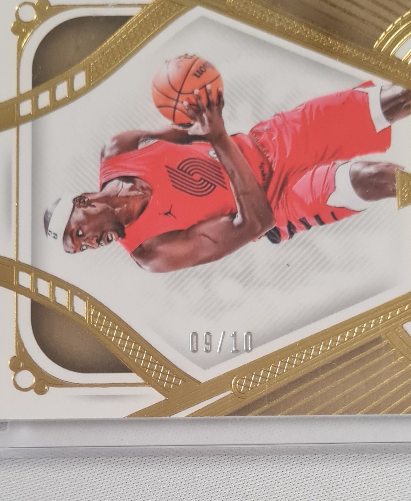 Duop Reath - 2023/24 Panini Flawless Basketball NBA Portland Trailblazers #66 /10 + Flawless Diamond