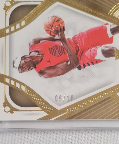 Duop Reath - 2023/24 Panini Flawless Basketball NBA Portland Trailblazers #66 /10 + Flawless Diamond