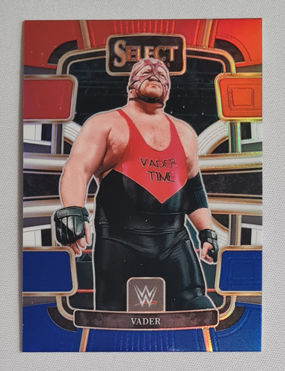 Vader - 2024 Panini Select Prizm WWE Wrestling Legends #27 Red/White/Blue Concourse