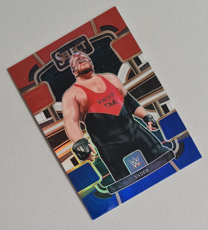 Vader - 2024 Panini Select Prizm WWE Wrestling Legends #27 Red/White/Blue Concourse