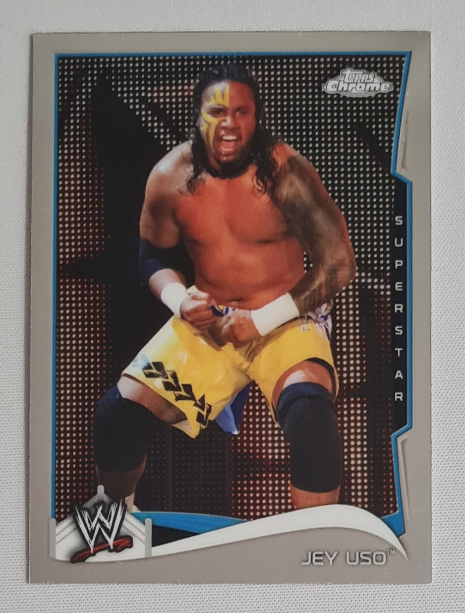 Jey Uso - 2014 Topps Chrome WWE Wrestling #79