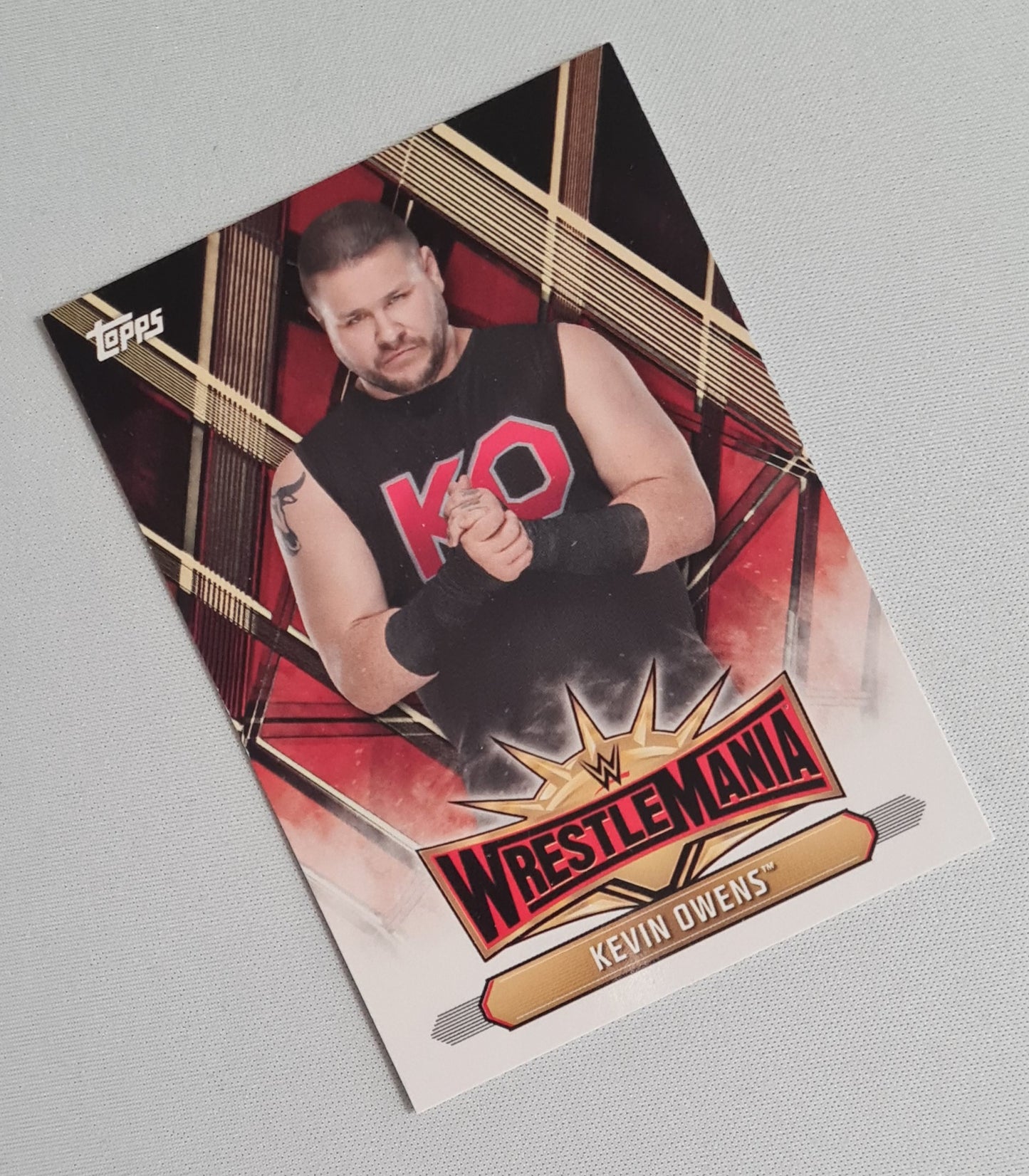 Kevin Owens - 2019 Topps WWE Wrestling - WrestleMania 35 - #WM-17