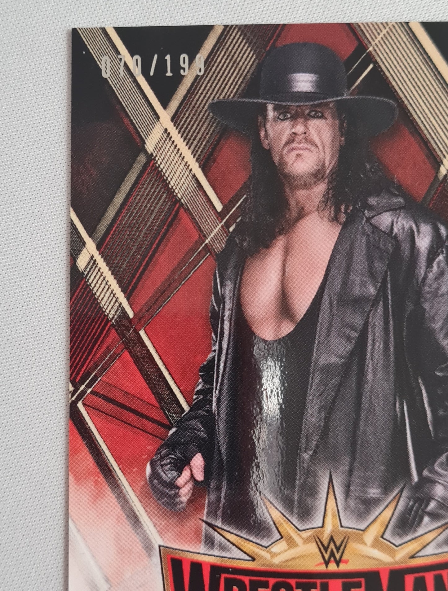 Undertaker - 2019 Topps WWE Wrestling - WrestleMania 35 - #WM-4 /199