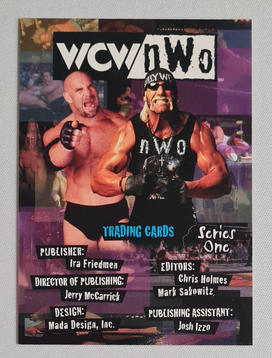 WCW/NWO - 1998 Topps Wrestling Series One - Featuring Hollywood Hogan & Goldberg - Checklist #72