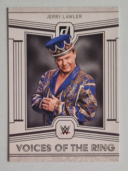 Jerry Lawler - 2023 Panini Chronicles Donruss WWE Wrestling Legends - Voices of the Ring - The King Jerry Lawler #198