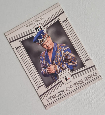Jerry Lawler - 2023 Panini Chronicles Donruss WWE Wrestling Legends - Voices of the Ring - The King Jerry Lawler #198