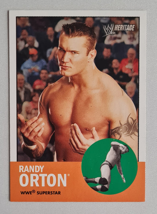 Randy Orton - 2006 Topps WWE Heritage Wrestling Superstar #47