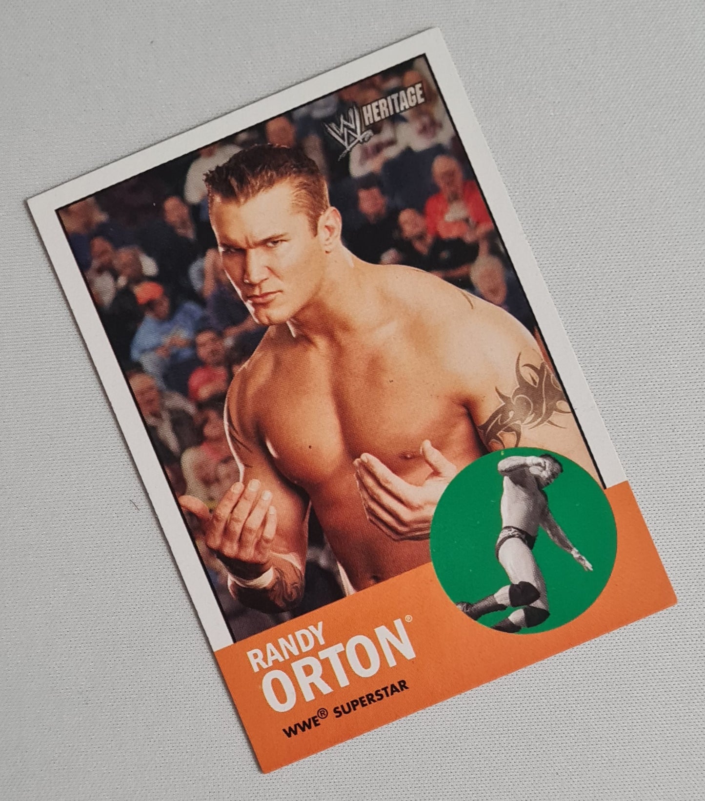 Randy Orton - 2006 Topps WWE Heritage Wrestling Superstar #47