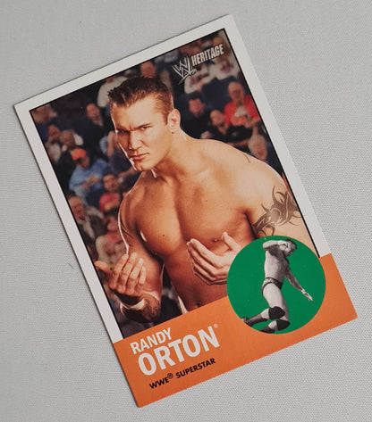 Randy Orton - 2006 Topps WWE Heritage Wrestling Superstar #47