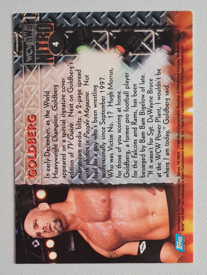 Goldberg - 1999 Topps WCW/NWO Nitro Wrestling TNT #4