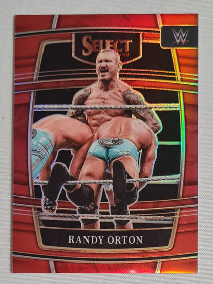 Randy Orton - 2022 Panini Select WWE Wrestling RAW #94 Red Prizm Concourse /249