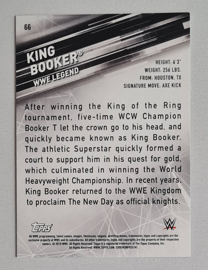 Booker T - 2019 Topps WWE Wrestling Legend Smack Down Live #66