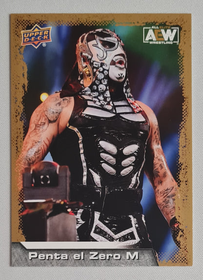 Penta el Zero M - 2022 Upper Deck - All Elite AEW Wrestling - #74 Gold