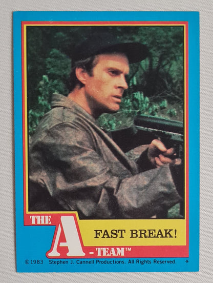 The A-Team - 1983 Topps Chewing Gum Inc. Stephen J. Cannell Production - featuring Murdock #56