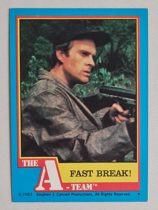 The A-Team - 1983 Topps Chewing Gum Inc. Stephen J. Cannell Production - featuring Murdock #56